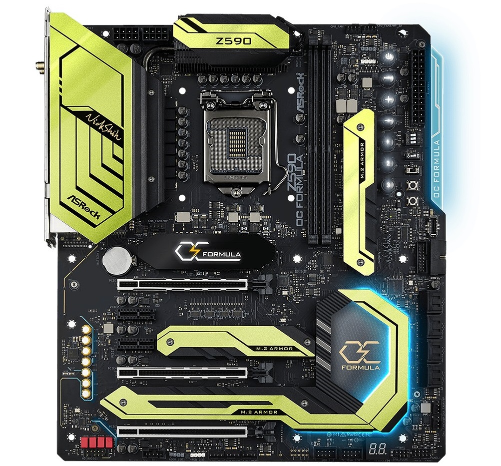 Visual Inspection - The ASRock Z590 OC Formula Review: An Iconic